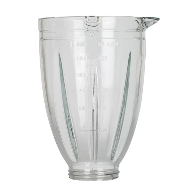 1.5L China new design blender glass jar without handle A101