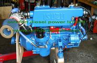 Isuzu marine engine, 98HP/3600rpm suitable for yachts,fish boats