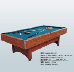 billiard table