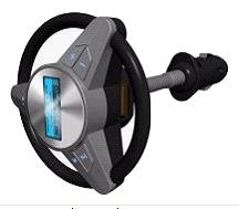 2GB LCD FM Transmitter Car MP3 Player with USB/Remoter Control
