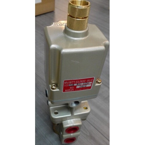 Konan MAGSTARⅡF MVW1F,MVW1RFseries 3-port solenoid valves Poppet valve MVW1F-02 MVW1RF-02