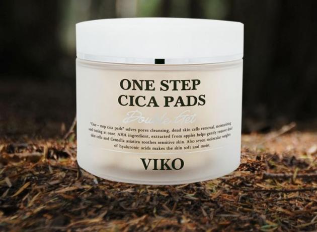 VIKO DOUBLE GET ONE STEP CICA PADS(KOREA OEM COSMETICS // PRIVATE LABEL COSMETICS// KOREA SKIN CARE)