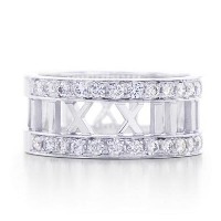 tiffany fashion silver ring for wholesale