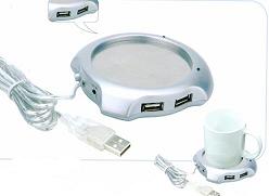 USB Cup Warmer with Hub