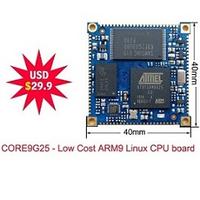 Low cost Linux Embedded SMD AT91SAM9G25 ARM9 board,only $29.9