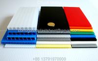PP corrugated plastic sheet and box,PP twin wall corrugated hollow sheet