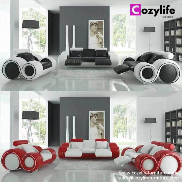 Modern Large L Shaped Corner Reclining