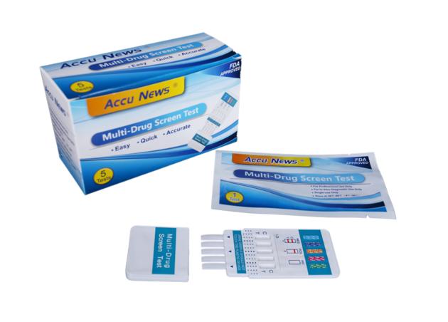 ACCU NEWS Multi-Drug 5 Test Panel (Multi-Panel)