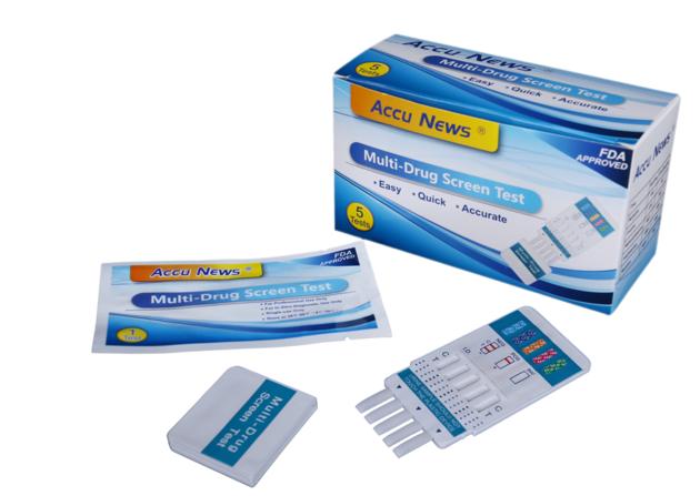ACCU NEWS Multi Drug 5 Test