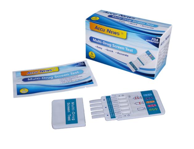 ACCU NEWS Multi Drug 5 Test