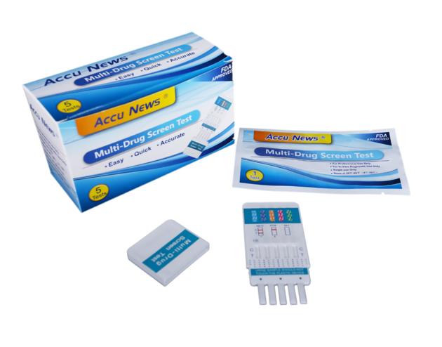 ACCU NEWS Multi Drug 5 Test