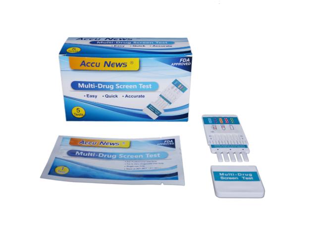 ACCU NEWS Multi Drug 5 Test