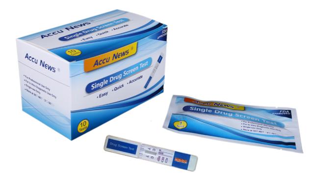 ACCU NEWS¤ ONE STEP THC  RAPID TEST DIP CARD FDA APPROVED