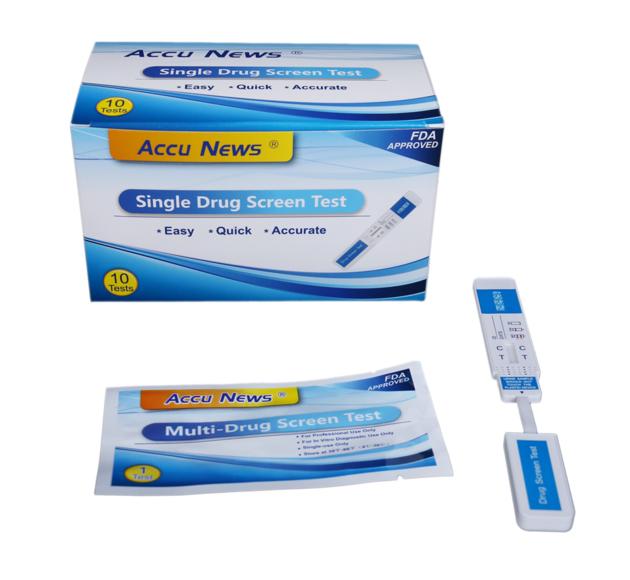 ACCU NEWS¡ ONE STEP Methamphetamine (MET)  RAPID TEST DIP CARD FDA APPROVED