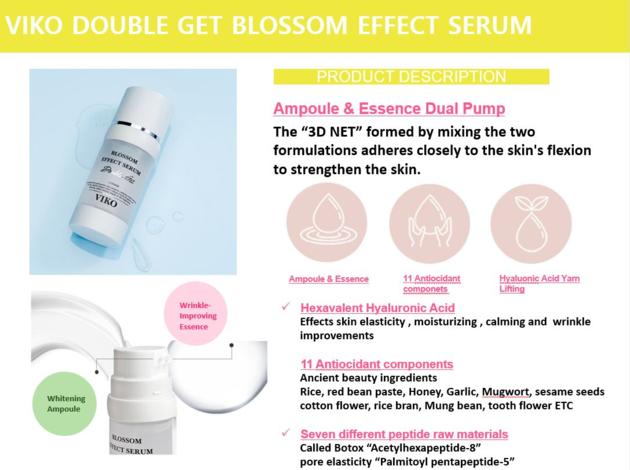 VIKO DOUBLE GET BLOSSOM EFFECT SERUM