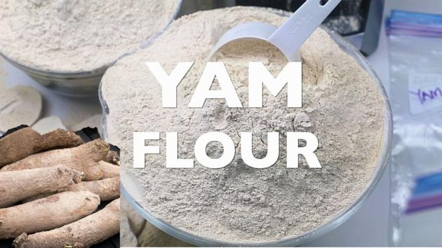 dry yam flour