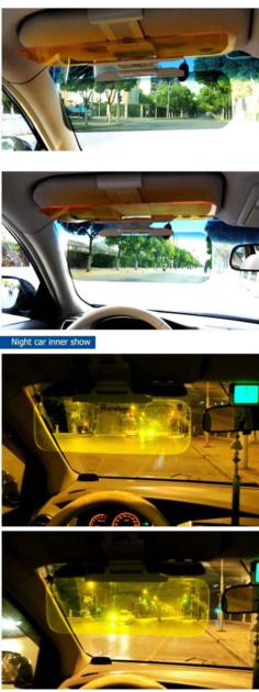 Anti Glare Universal Portable Car Plastic