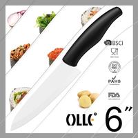 6'' High Quality Zirconia Cutting Ceramic Kitchen Knife