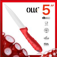 Brand New Design 5 Inch Octopus Handle Utility Ceramic Knives 