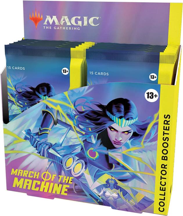 Magic The Gathering March of the Machine Collector Booster Box 12 Packs 180 Magic Cards