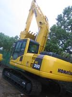 Used Komatsu excavator PC200-7