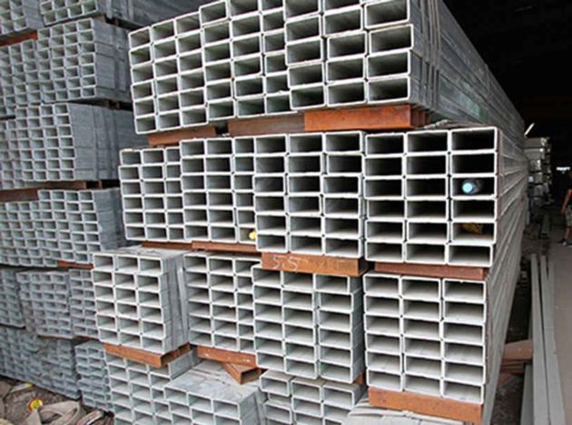 Rectangular Galvanized Steel Pipe 