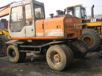 used hitachi wheel excavator EX100WD