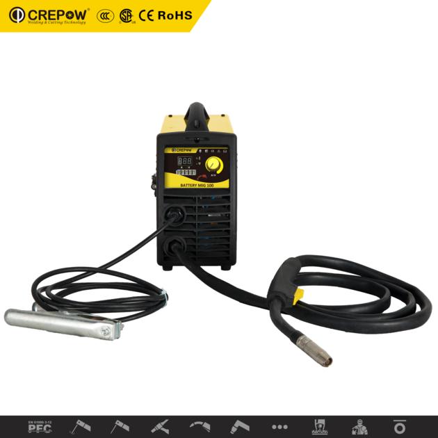 Crepow Battery Welder MIG100 Gasless With