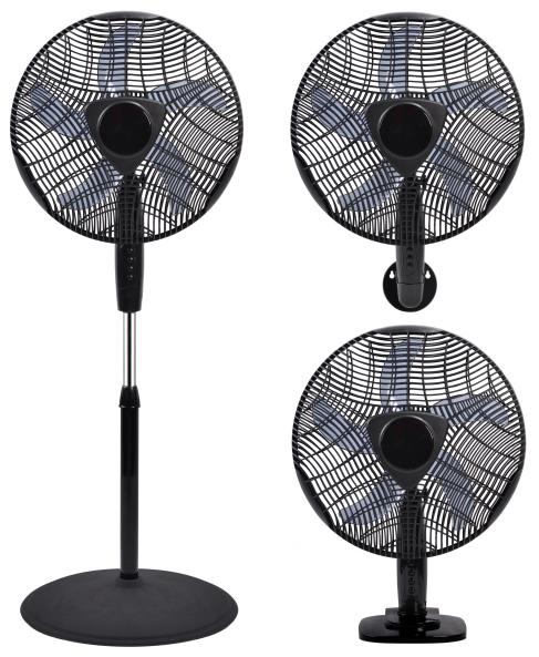 16" Fan 3 in 1 (stand, desk & wall)  CRSF-16BI (3 in 1)