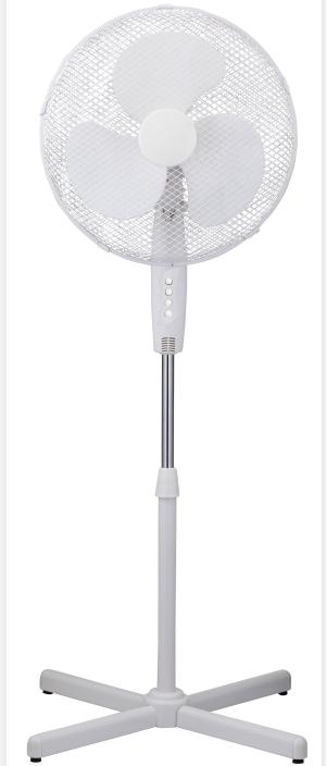 16" Stand Fan with Cross Base CRYSF-16BI(M)
