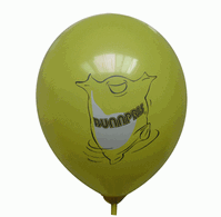 10' balloon, latex balloon, promotional balloon