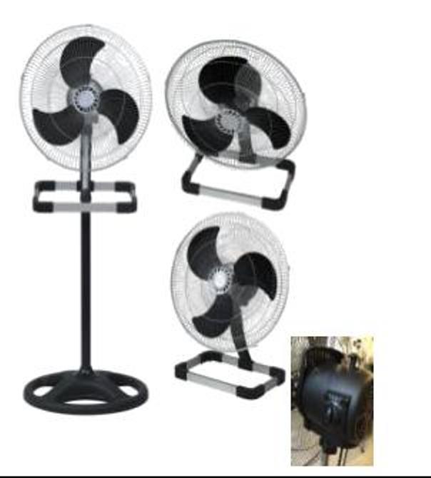 18" INDUSTRIAL FAN (3in1) : CRYSF-18A1 (3in1)