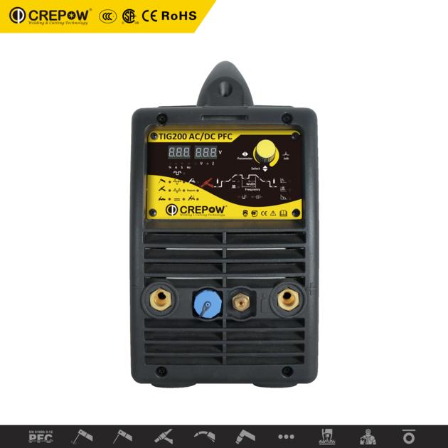 Crepow TIG200 ACDC Inverter ACDC Pulse