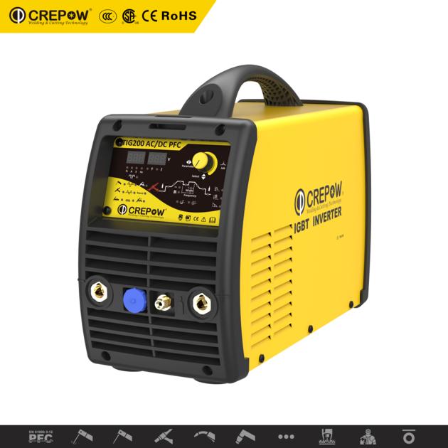 Crepow TIG200 ACDC Inverter ACDC Pulse
