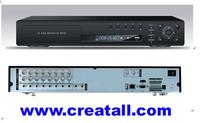 16CH H.264 DVR support HDMI,SD CARD VIDEO RECORDING,LED display