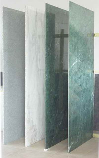 marble+ aluminium plastic backing