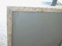 granite+ aluminium plastic backing