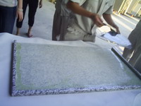 granite+ fiberglass backing