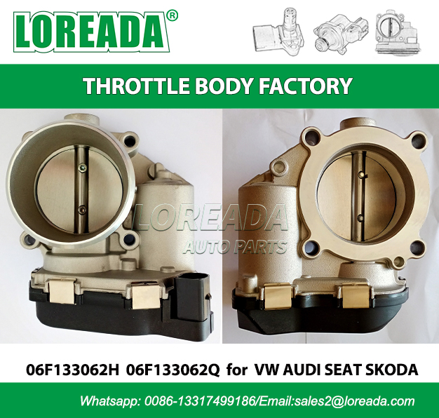 Throttle body for Audi VW 06F133062A/AB/E/Q/G/H/J/M/T A2C83409100