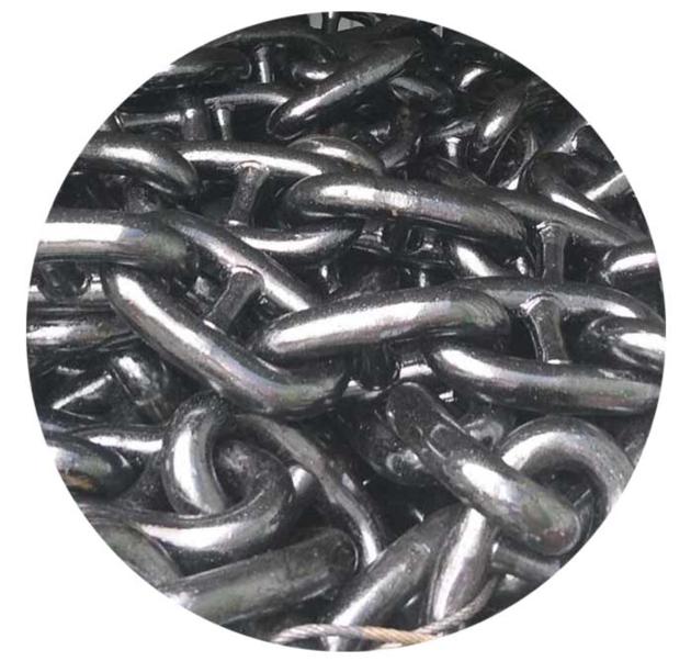 High Strength Black Painted Anchor Chain