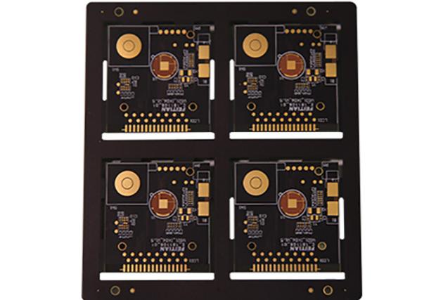 OEM special design 0.15mm ultrathin double side rigid PCB 4 layers