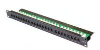 90° Jack Shutter Unshielded Patch Panel(PPTAB24)