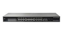 24 Port FE + 2 GbE TP/SFP Combo Web Smart POE Switch, 802.3af/at, 250W/400W