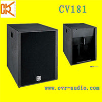 pro musical appliance PA subwoofers musical products CV181