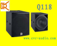 long excursion sub bass, pa sound system, pro audio equipment (Q118)