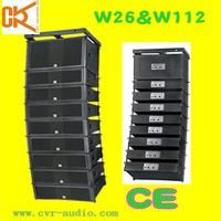 CVR water proof line array speaker outdoor speaker W26&W112
