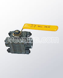 Forged steel ball valves