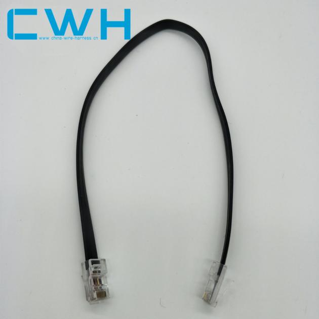 8 PIN 8C RJ45 Connector Flat