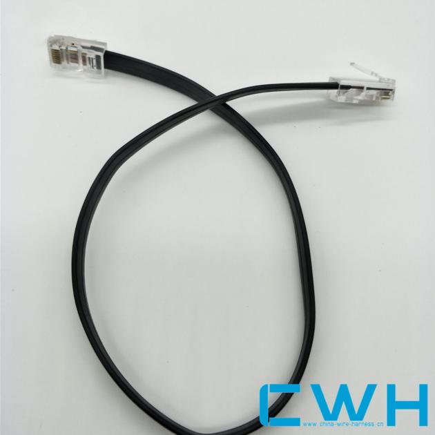 8 PIN 8C RJ45 Connector Flat