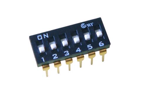 2-12 position IC type DIP switch